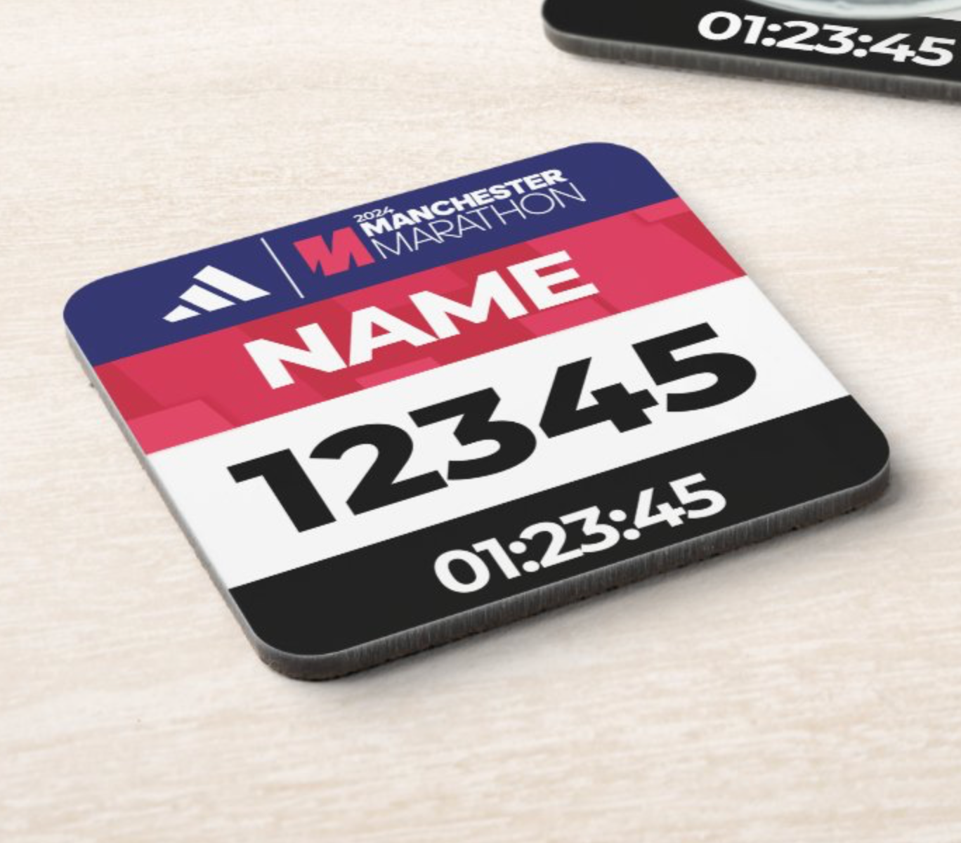 2024 Manchester Marathon Coaster PERSONALISED