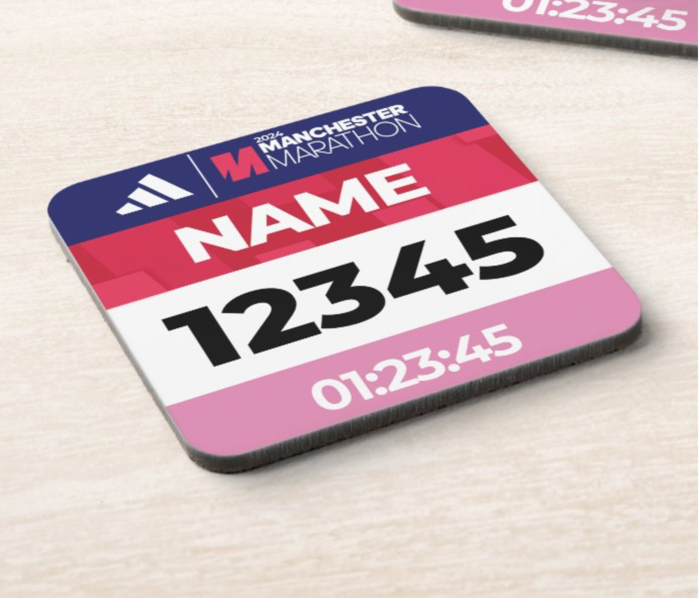 2024 Manchester Marathon Coaster PERSONALISED