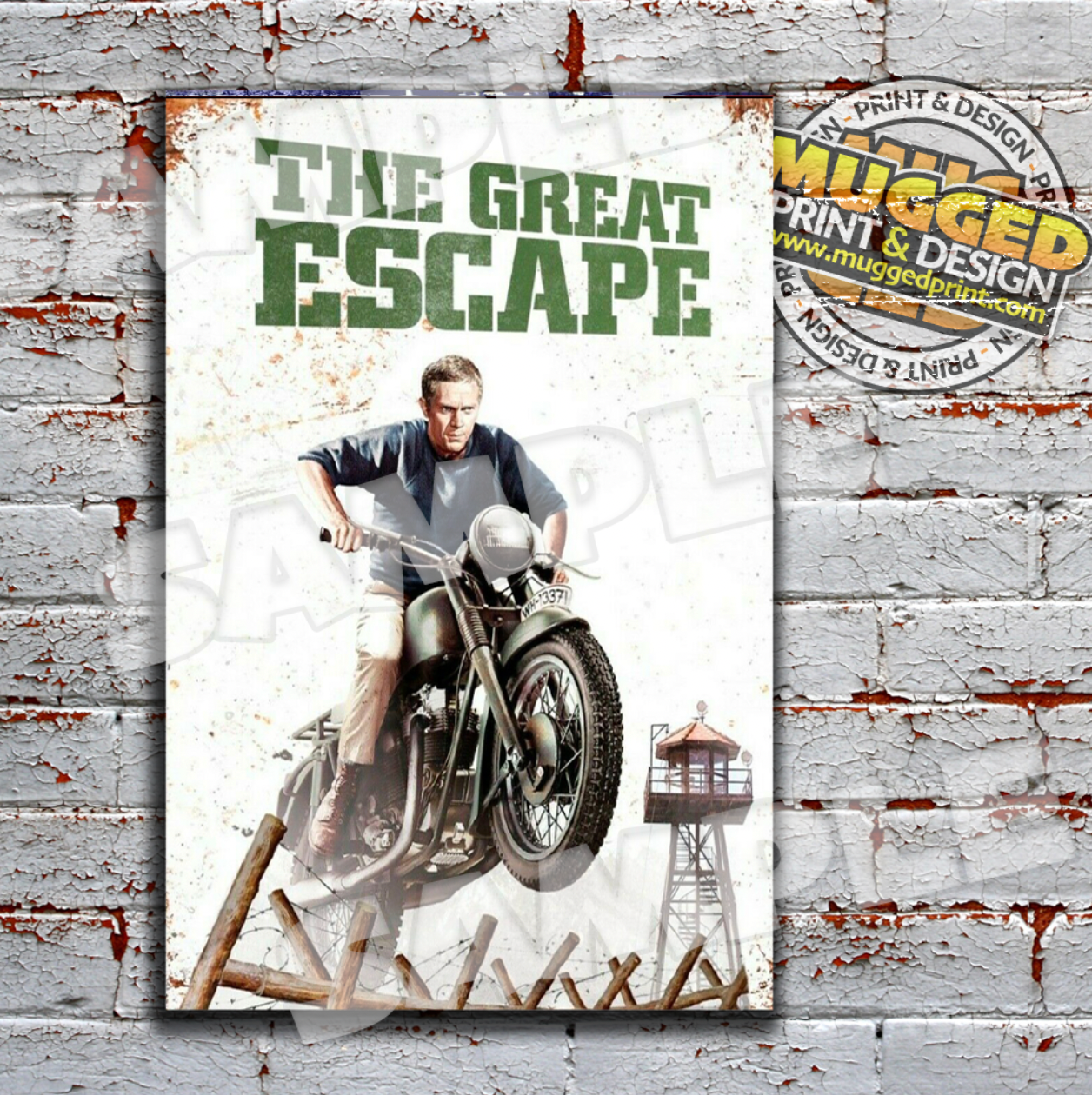 Aluminium Great Escape Sign