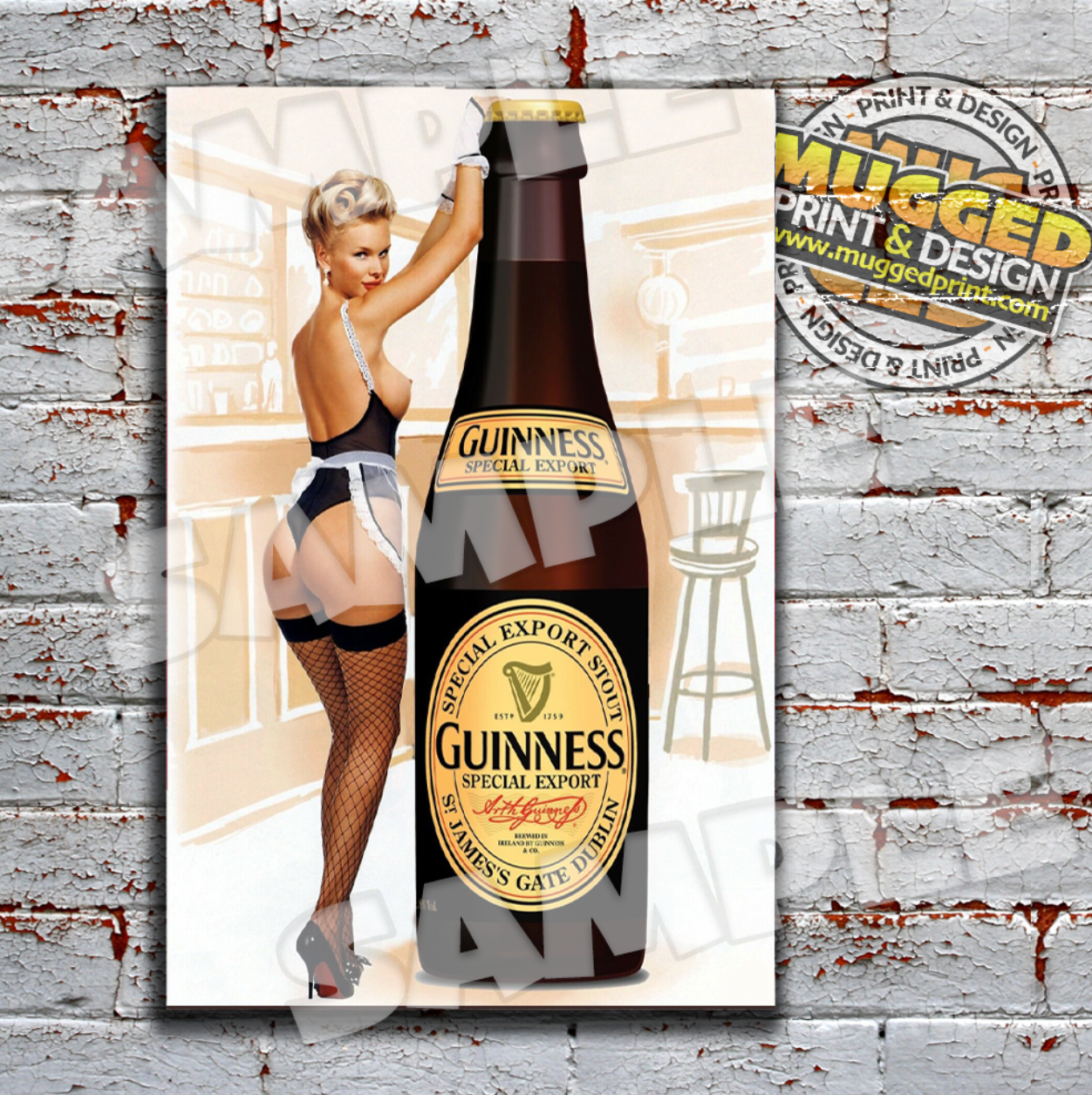 Aluminium Guinness Sign