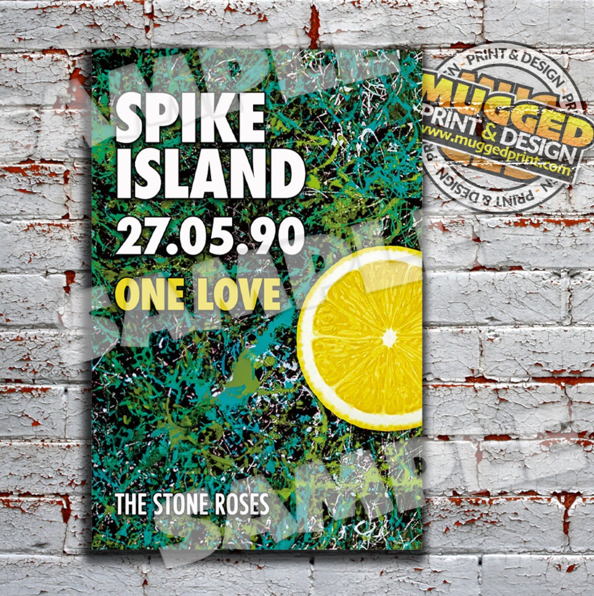 The Stone Roses Aluminium Sign - Various
