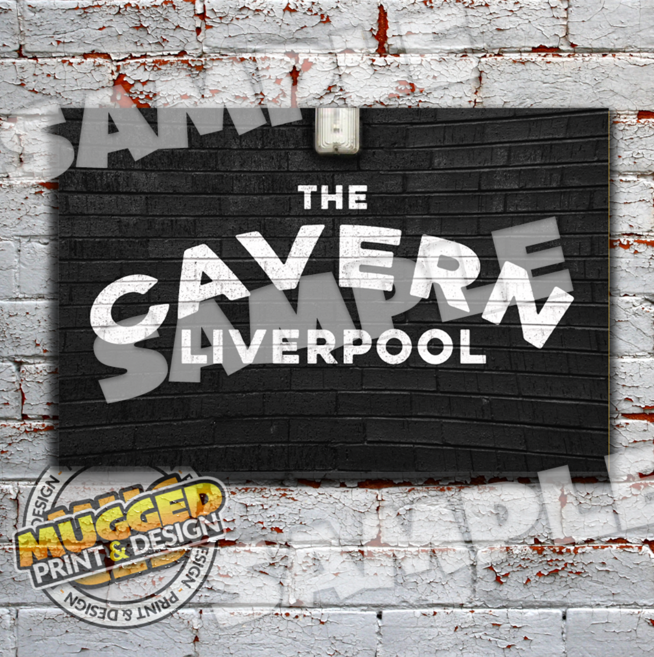 The Cavern - The Beatles Aluminium Sign
