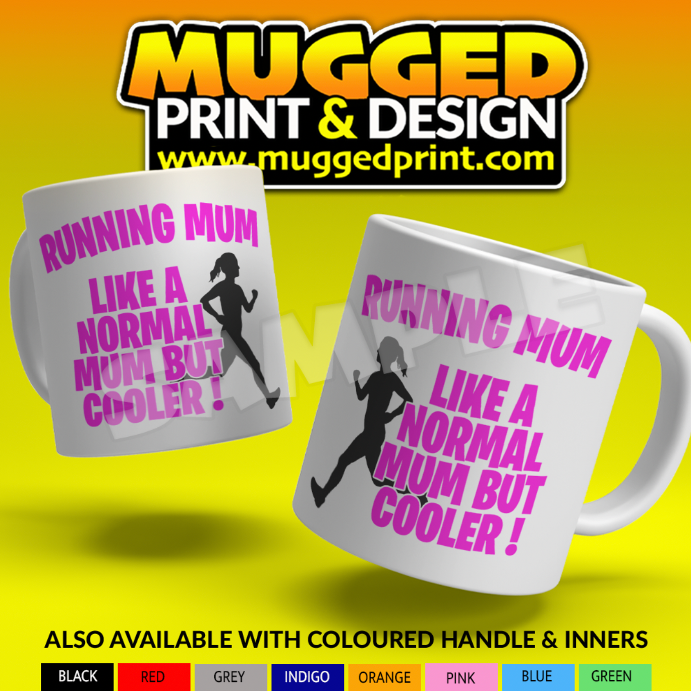 Cool Running MUM / DAD Mug
