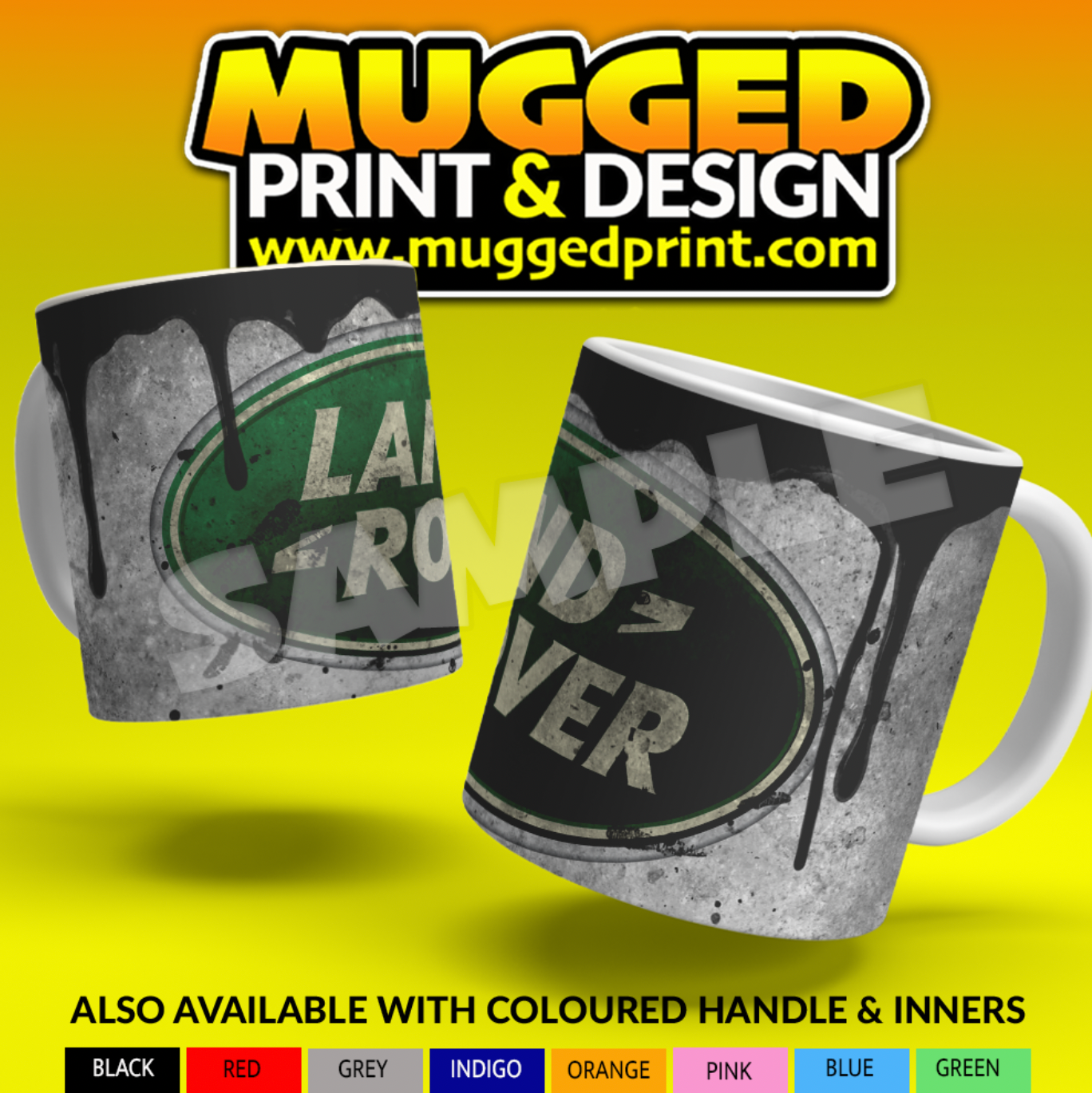 Dirty Grunge Car Mechanics Mug