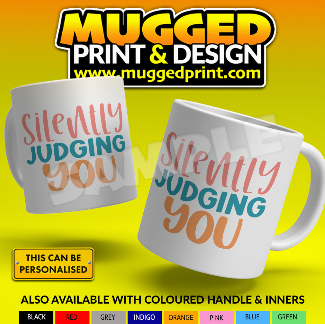 Silently Judging You Mug
