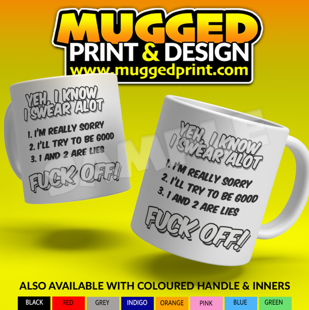 Swear ALOT Mug