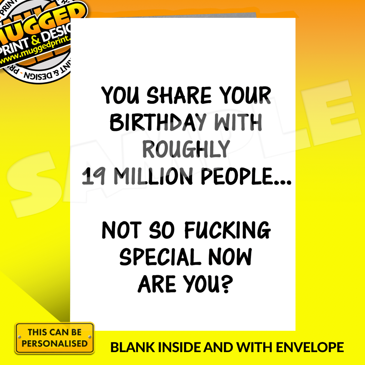 Birthday Card *PERSONALISED*
