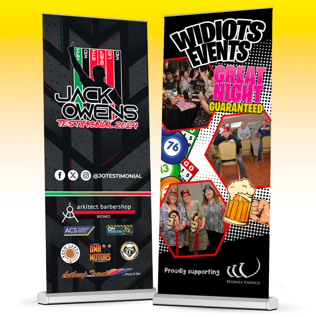 Pop-Up Roller Banners