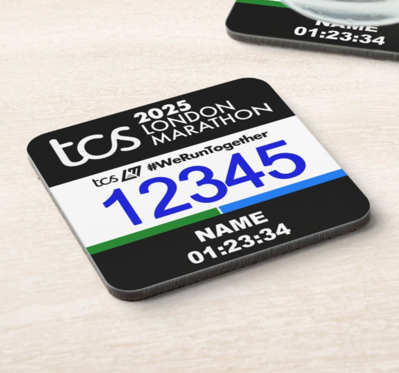 2025 London Marathon Coaster *PERSONALISED*