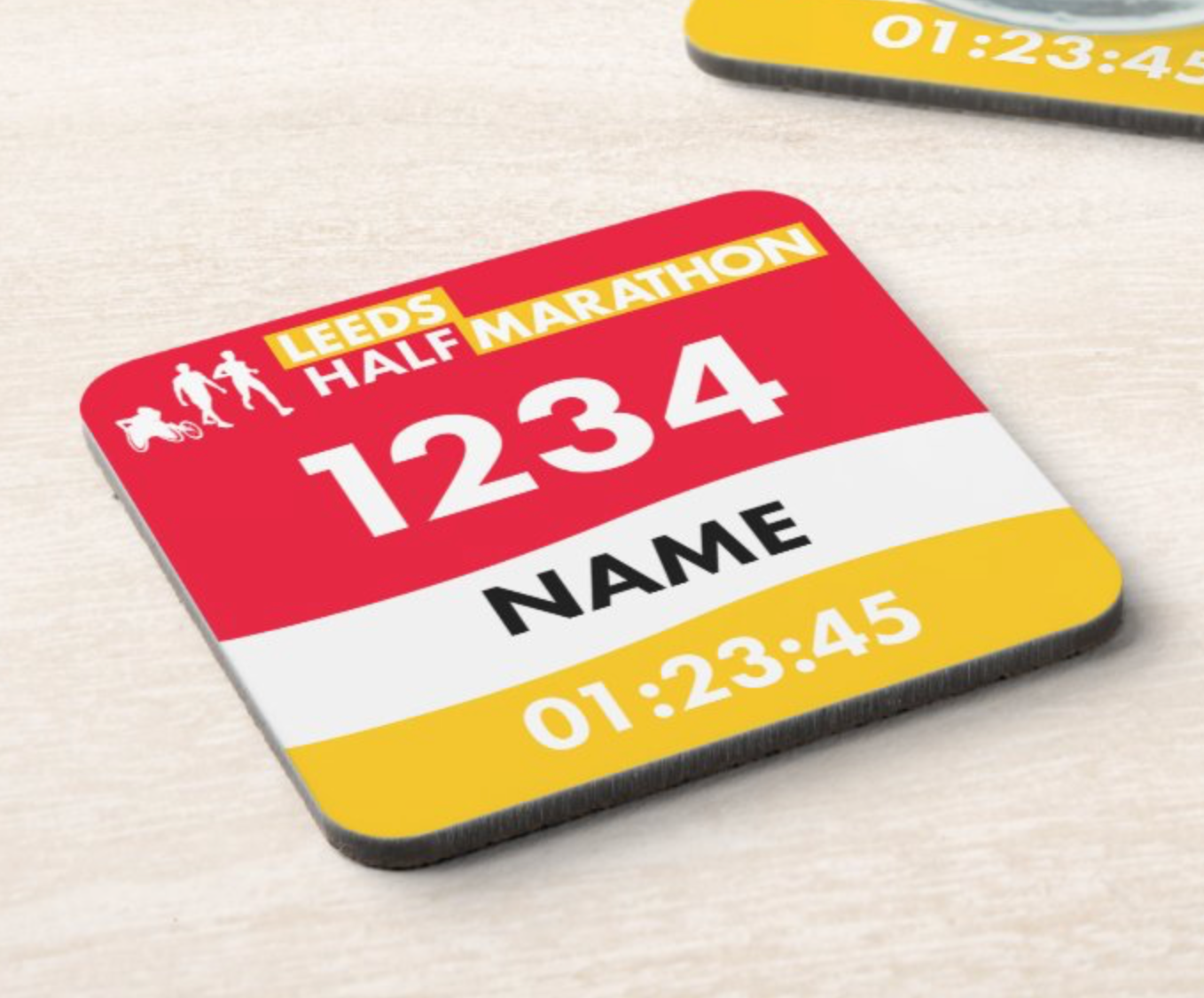 2025 Leeds HALF Marathon Coaster *PERSONALISED*