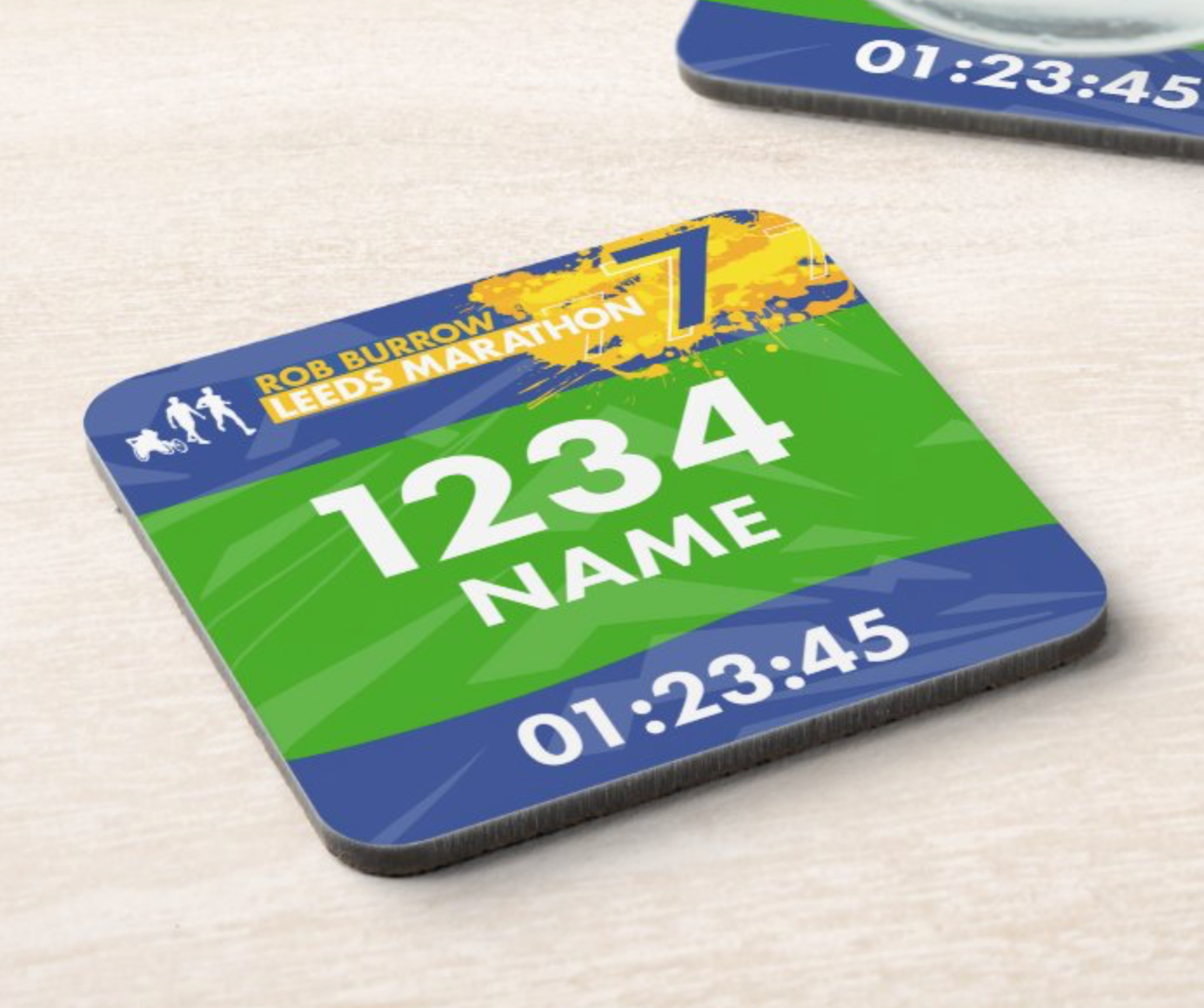2025 Leeds Marathon Coaster *PERSONALISED*