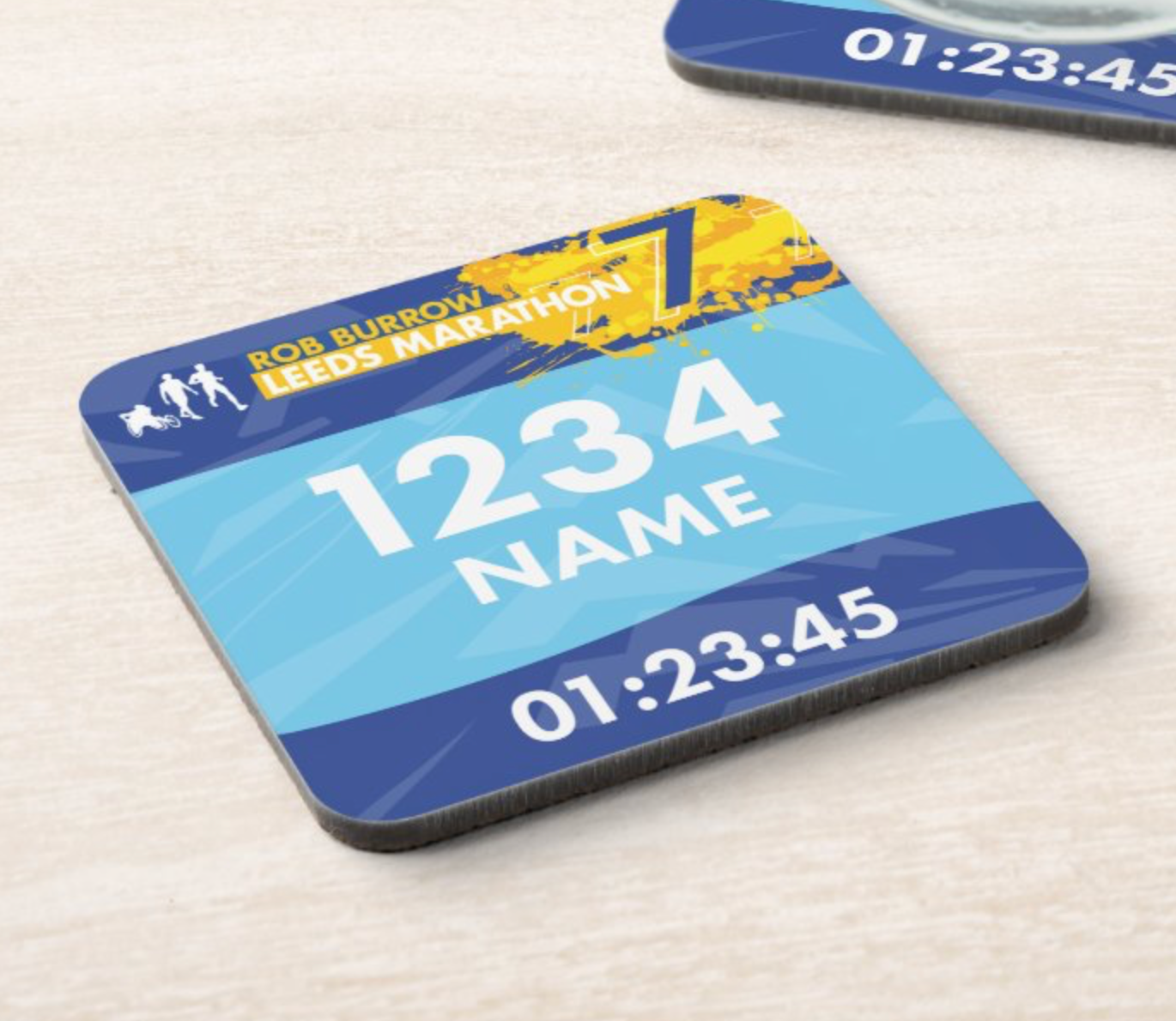 2025 Leeds Marathon Coaster *PERSONALISED*