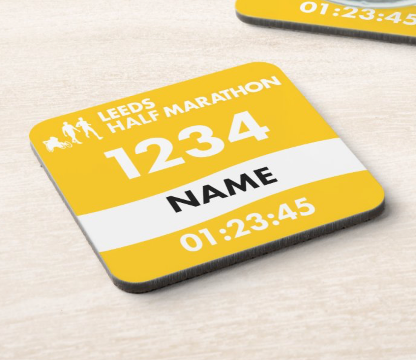 2025 Leeds HALF Marathon Coaster *PERSONALISED*