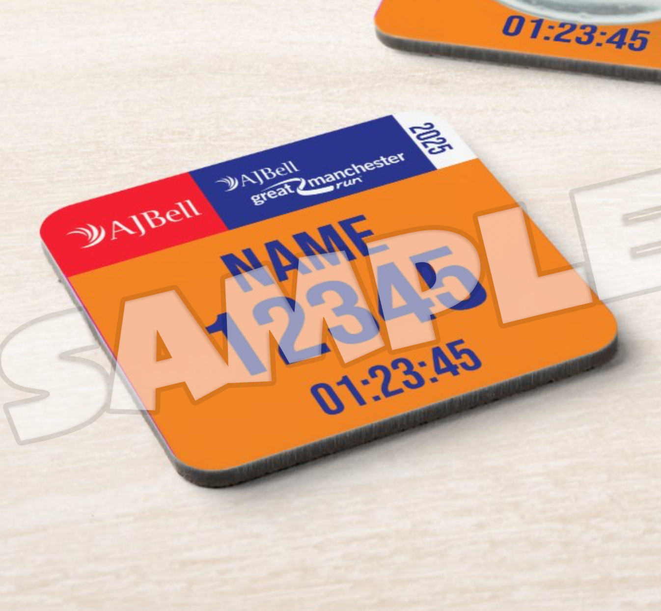 2025 Manchester Great Half Marathon Coaster PERSONALISED
