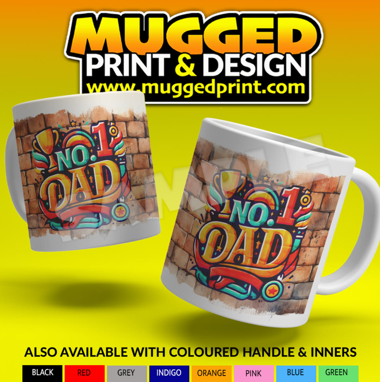 No1 Dad Mug