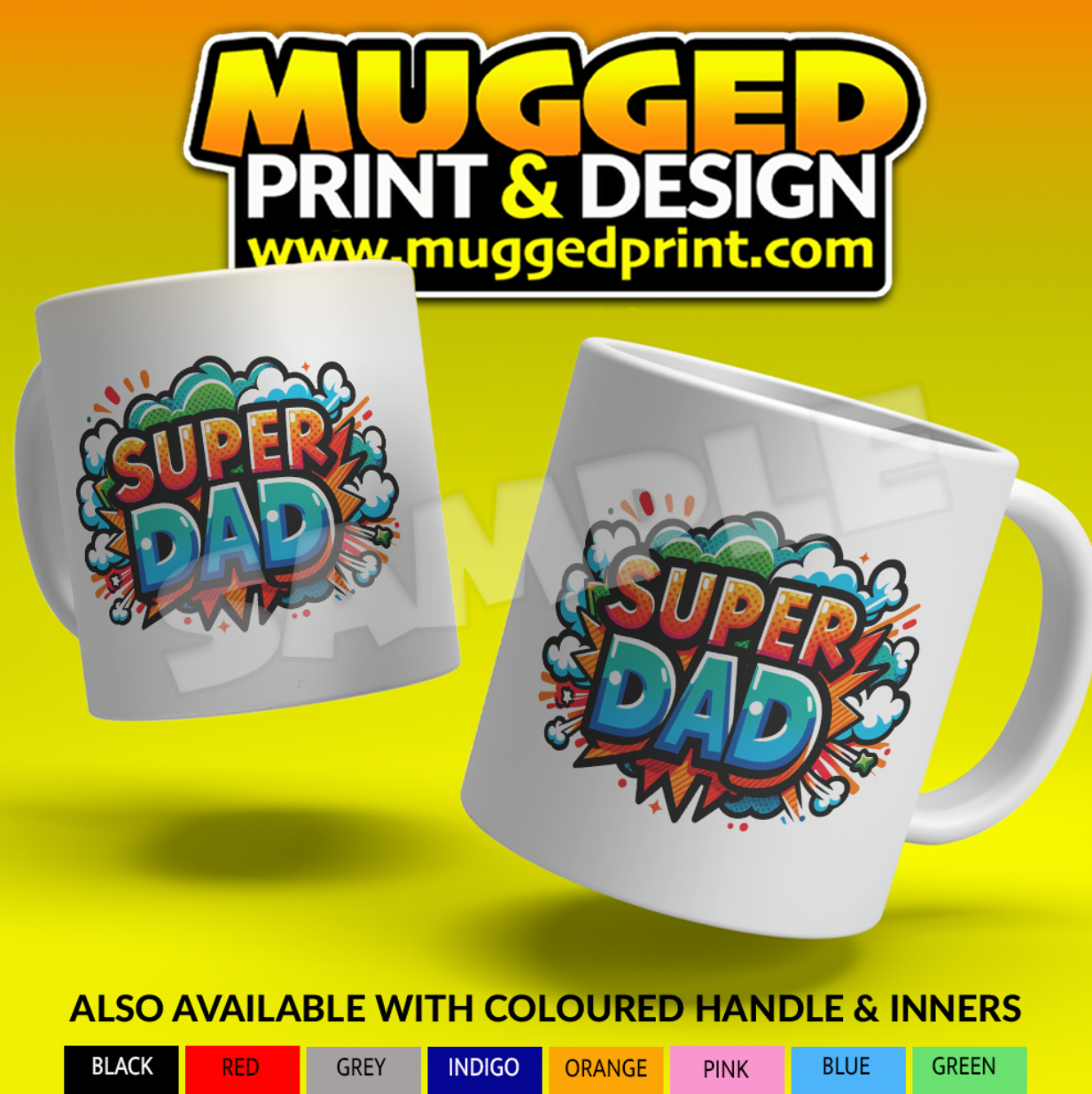 Super Dad Mug *PERSONALISED*