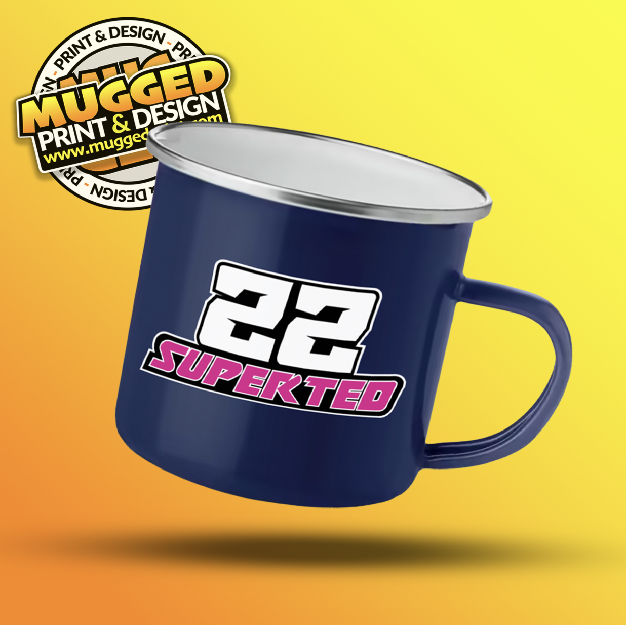ST22 Enamel Camping Mug
