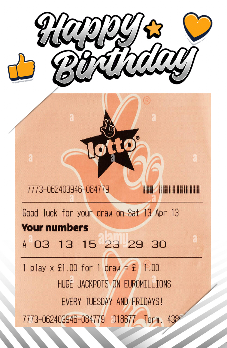 Birthday Cash Gift Card *PERSONALISED*
