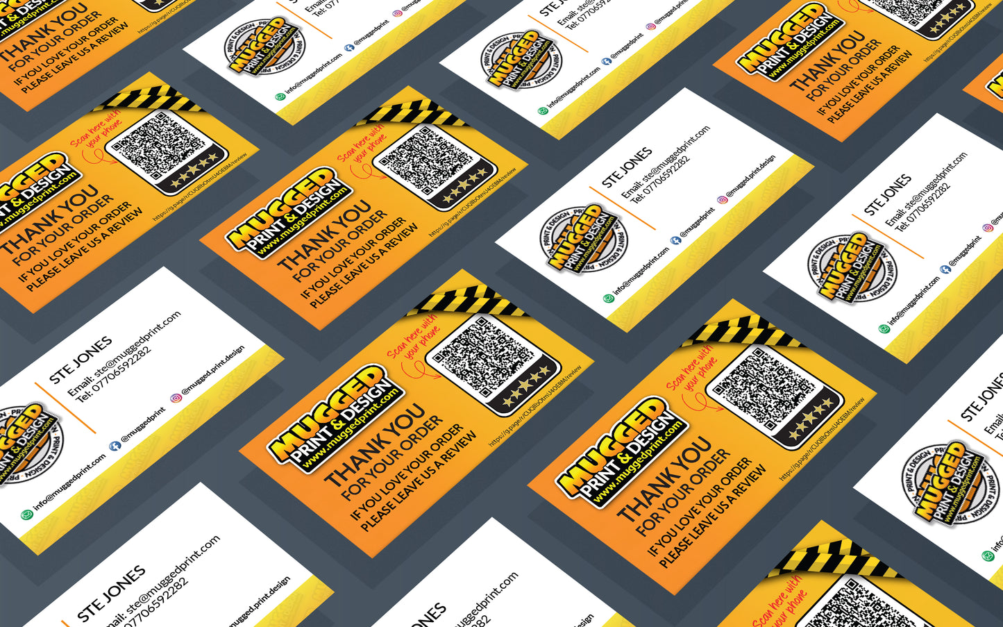 Business Cards - Single Sided