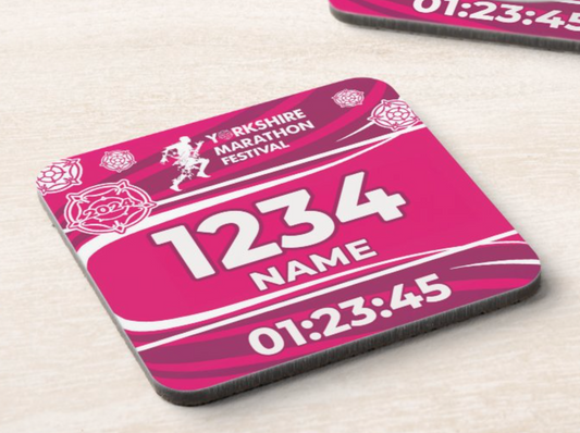 2024 Yorkshire Marathon Coaster PERSONALISED