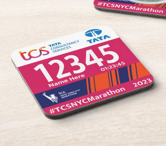 2023 New York Marathon Coaster PERSONALISED