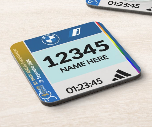 2024 Berlin Marathon Coaster PERSONALISED