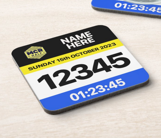 2023 Manchester Half Marathon Coaster PERSONALISED