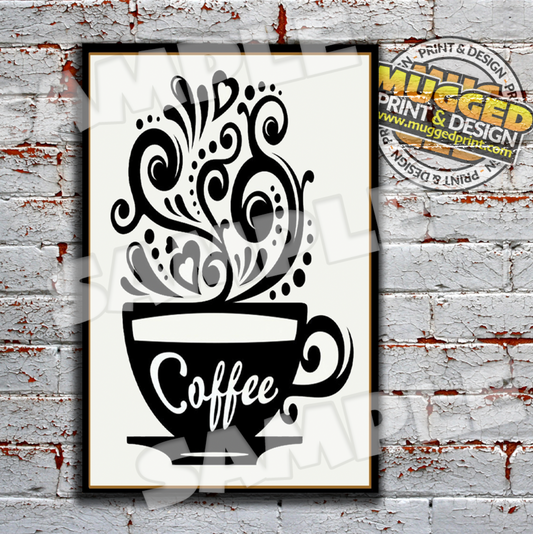Aluminium Coffee Signs