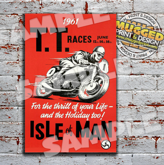 Aluminium Motorcycle TT Signs