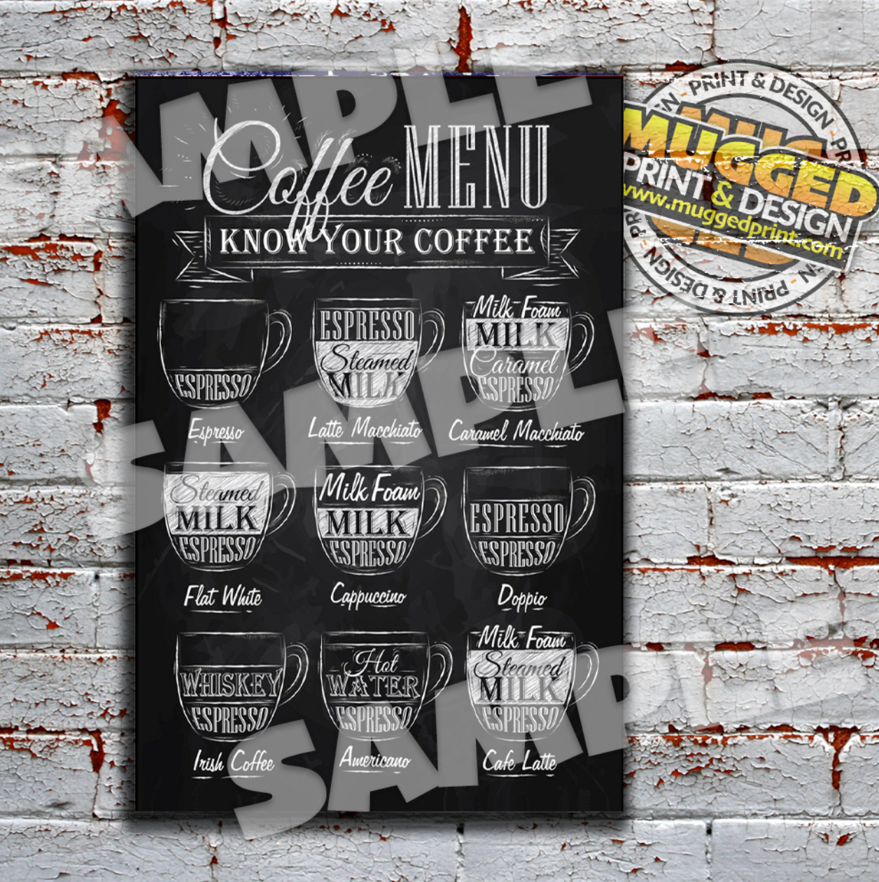 Aluminium Coffee Signs