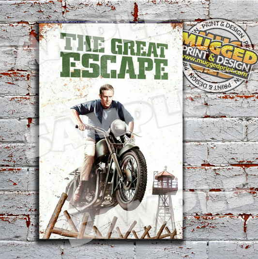 Aluminium Great Escape Sign