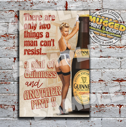 Aluminium Guinness Sign