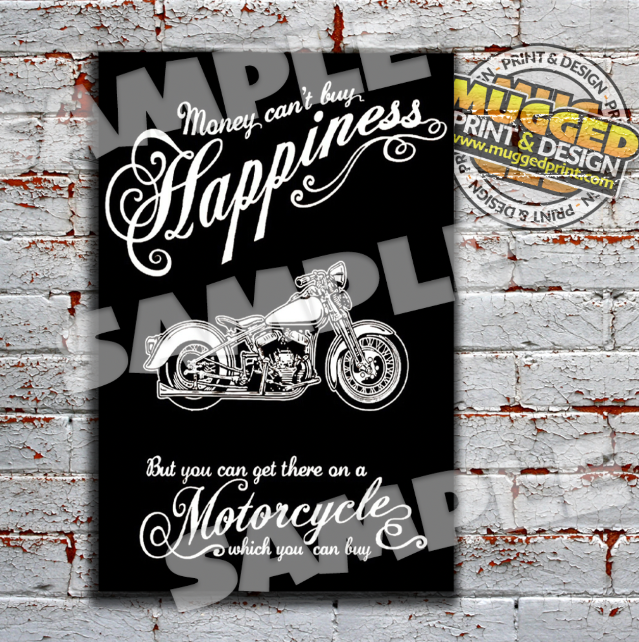 Aluminium Motorcycle Signs - Various