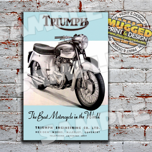 Aluminium Motorcycle Signs - Various