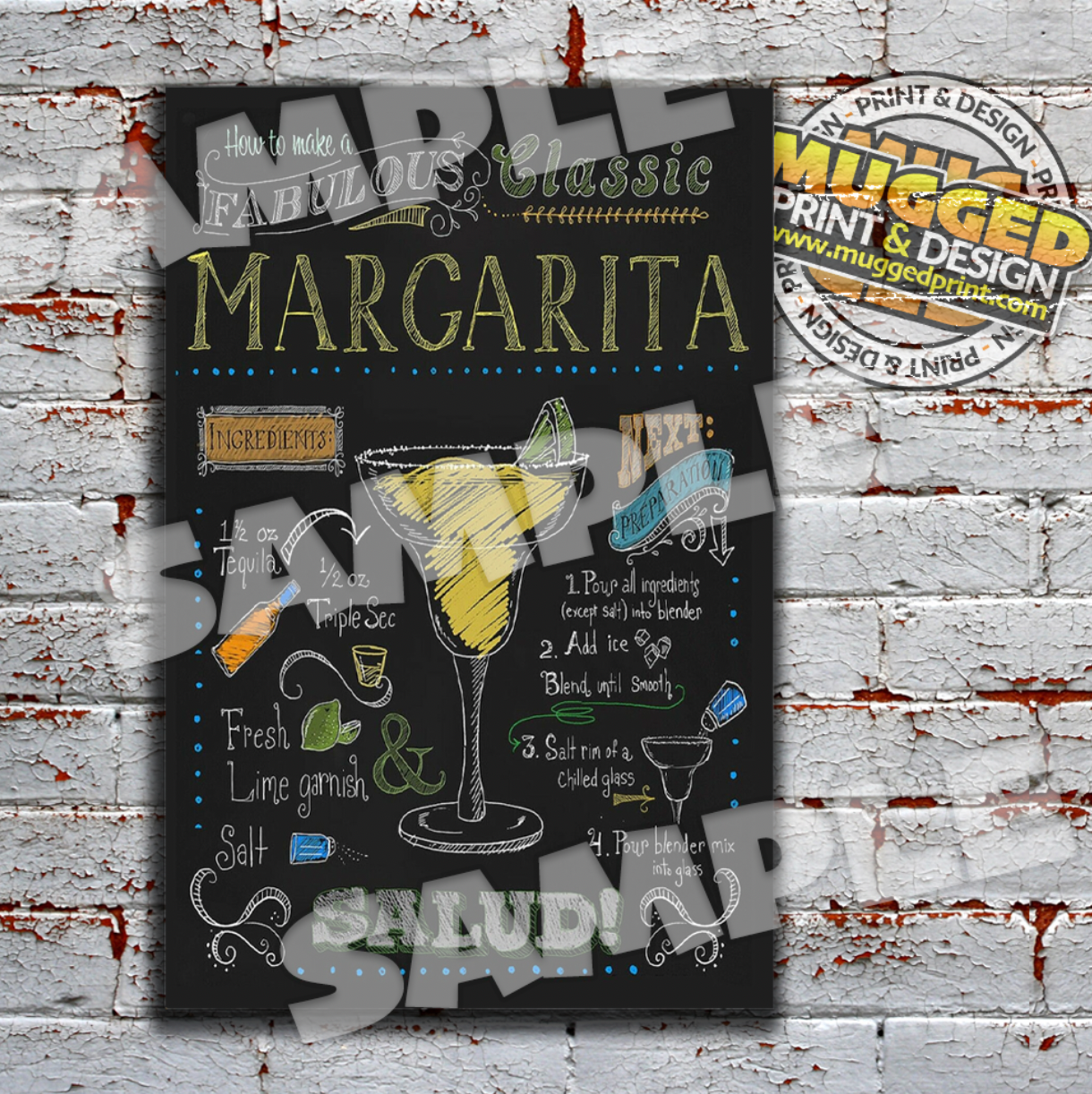 Aluminium Cocktail Bar Signs
