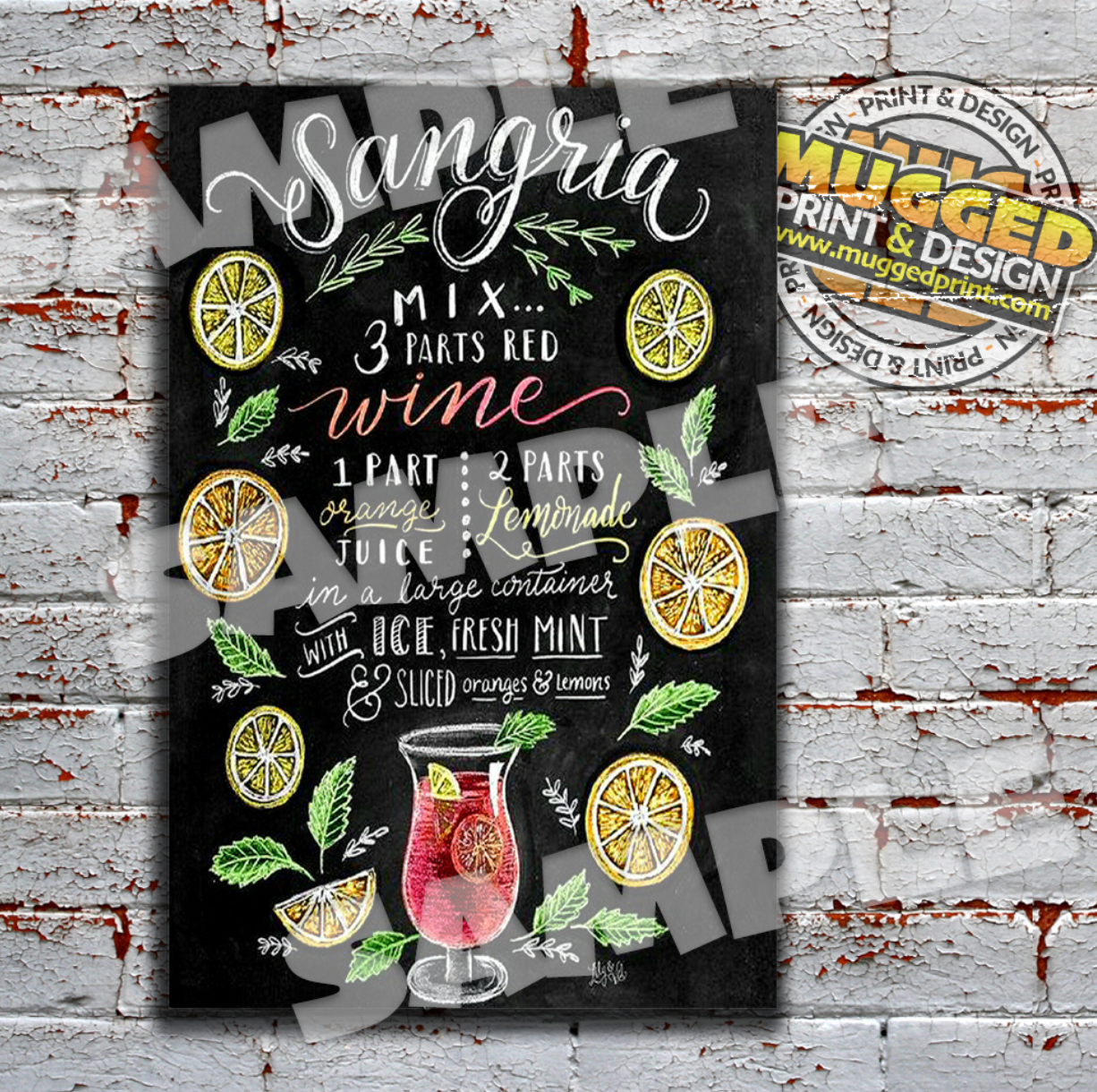 Aluminium Cocktail Bar Signs