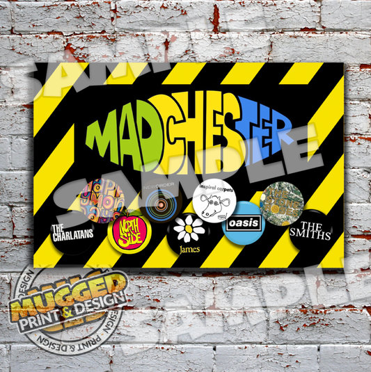 MADchester Street Sign