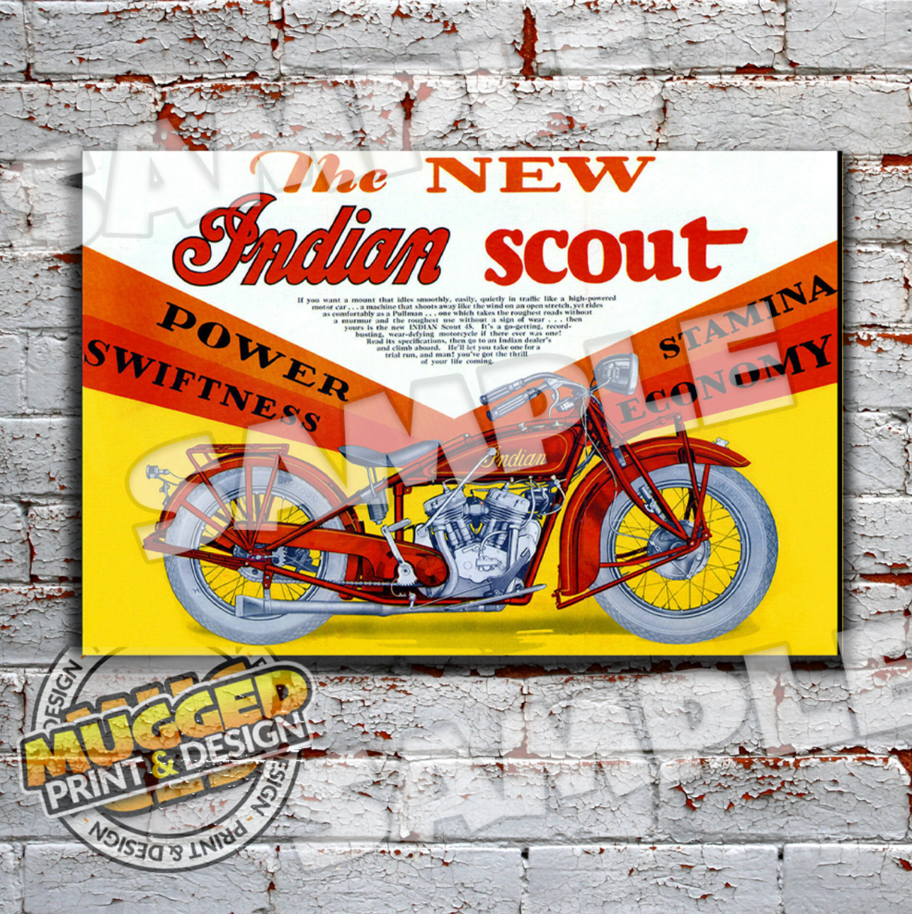 Aluminium Motorcycle Signs - Various