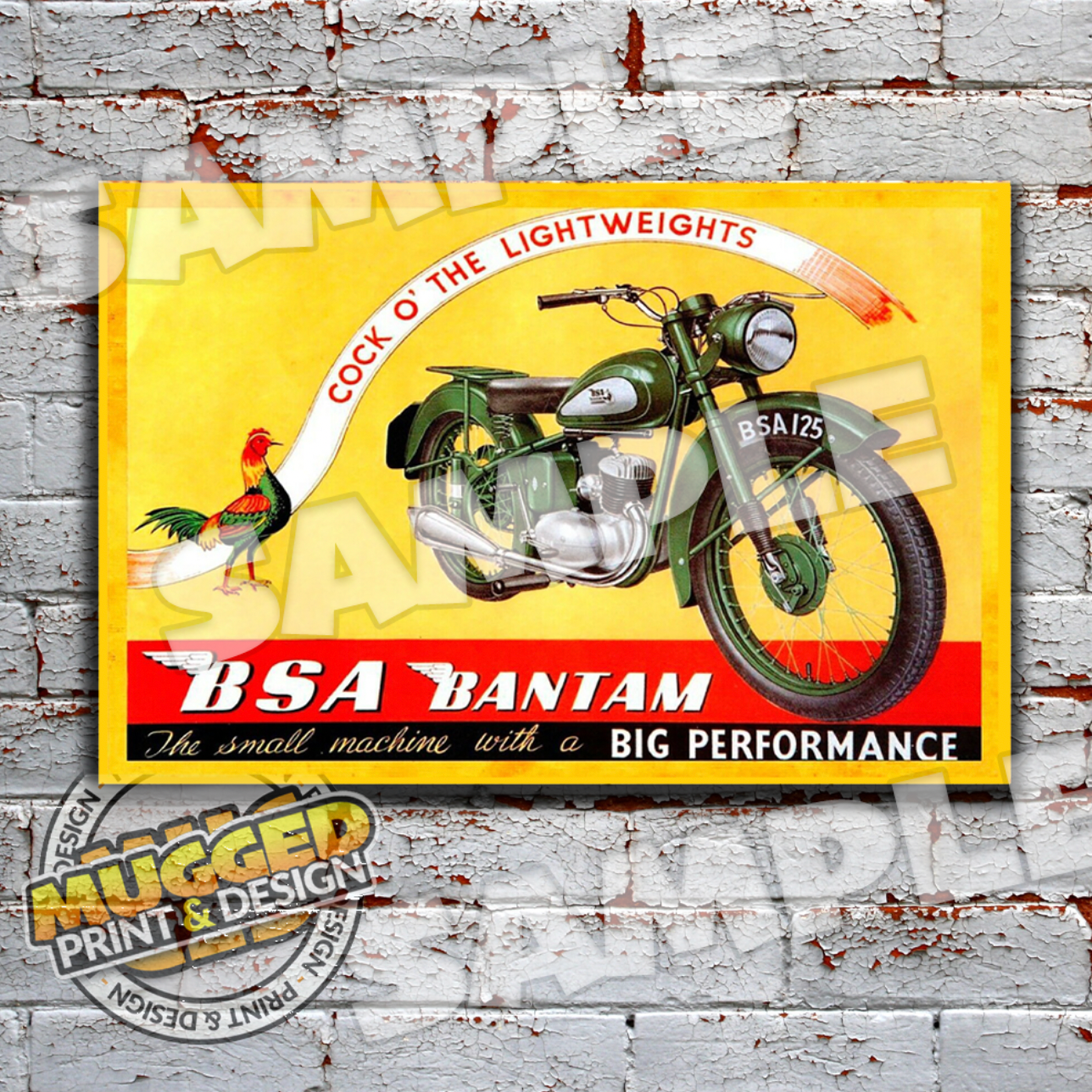 Aluminium Motorcycle Signs - Various