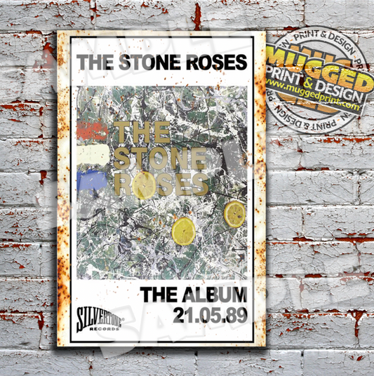 The Stone Roses The Album vintage Aluminium Sign