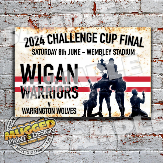 2024 RL Challenge Cup Final, Wigan Warriors Vintage Sign