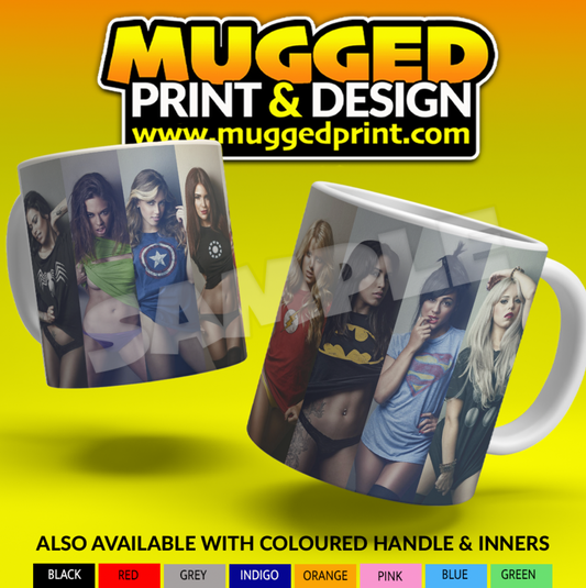 Sexy Super Hero Women Mug
