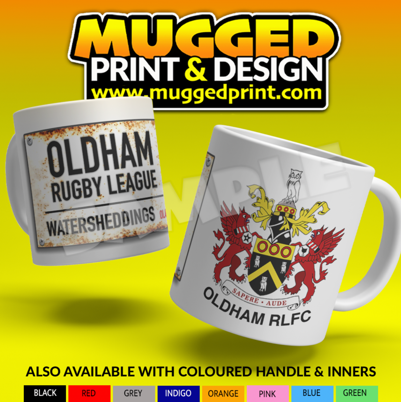 Watersheddings - Oldham RLFC Mug