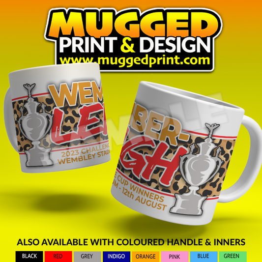 2023 WEMBERLeigh Leopards Challenge Cup Winners Mug