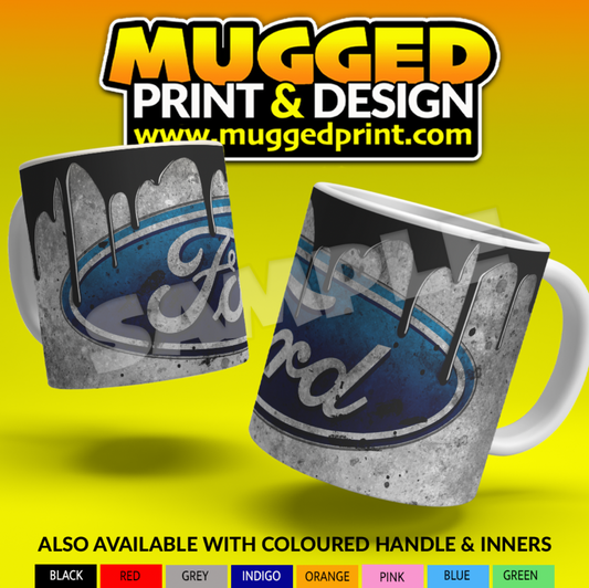Dirty Grunge Car Mechanics Mug