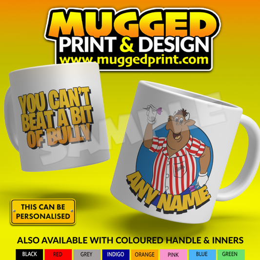 Bullseye Darts Mug - "Bully" - PERSONALISE ME