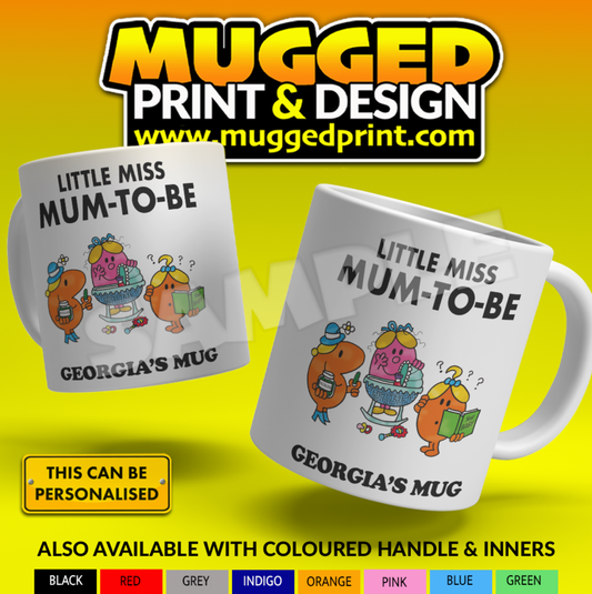Little Miss Mum To Be Mug *PERSONALISED*
