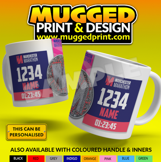 2021 Manchester Marathon Mug *PERSONALISED*