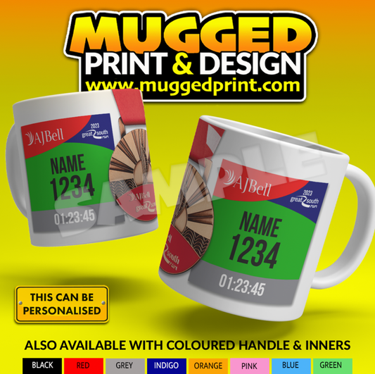 2023 Great South Run Half Marathon Mug *PERSONALISED*