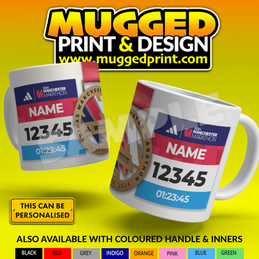 2024 Manchester Marathon Mug *PERSONALISED*
